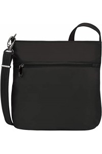 Onyx Women's Anti-Theft Tailored N/s Slim Bag, Onyx, 11 x 11 x 1.75