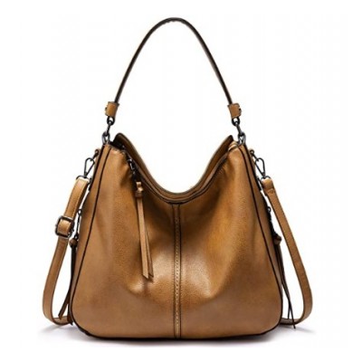 Handbags for Women Large Designer Ladies Hobo bag Bucket Purse Faux Leather